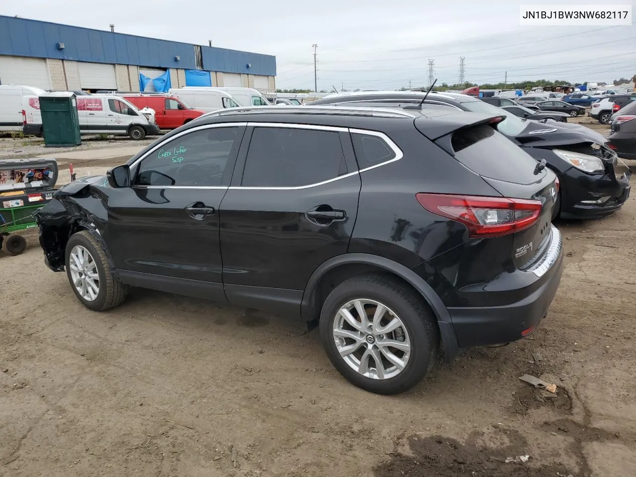 JN1BJ1BW3NW682117 2022 Nissan Rogue Sport Sv