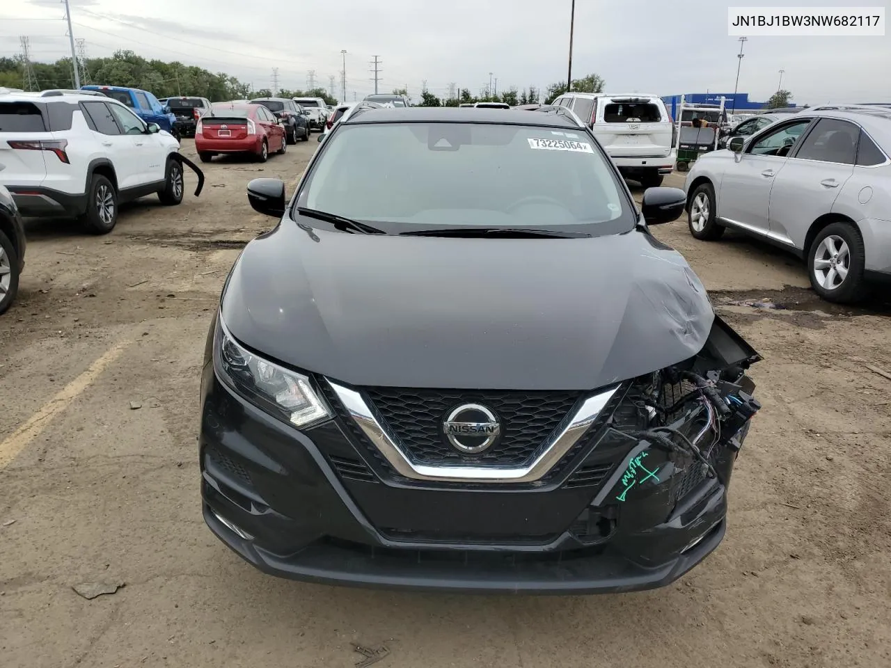 2022 Nissan Rogue Sport Sv VIN: JN1BJ1BW3NW682117 Lot: 73225064