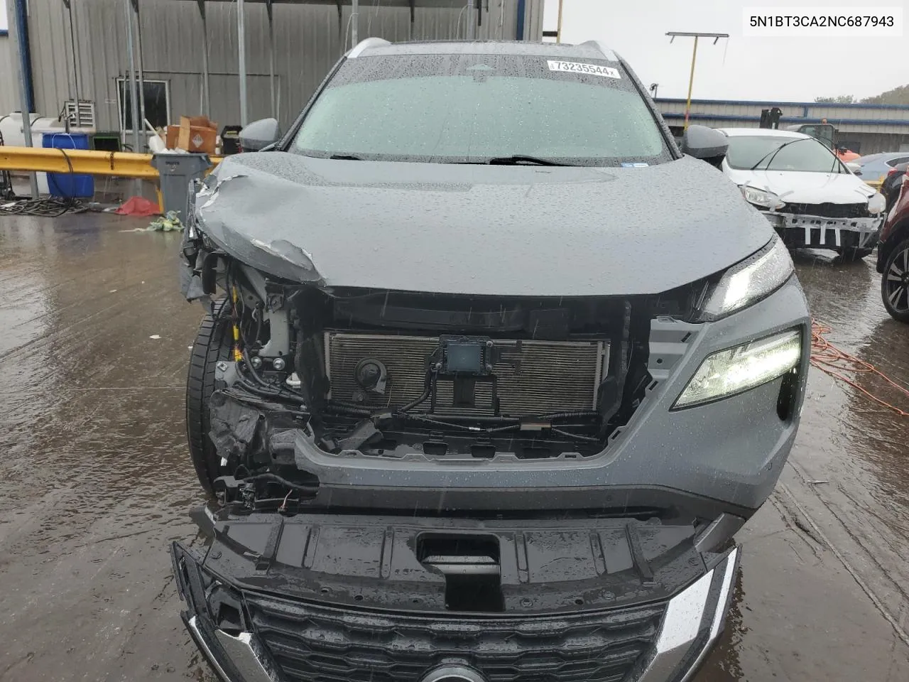 5N1BT3CA2NC687943 2022 Nissan Rogue Sl