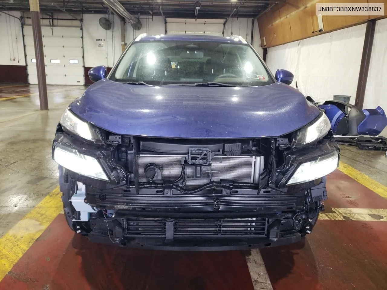 JN8BT3BBXNW338837 2022 Nissan Rogue Sv