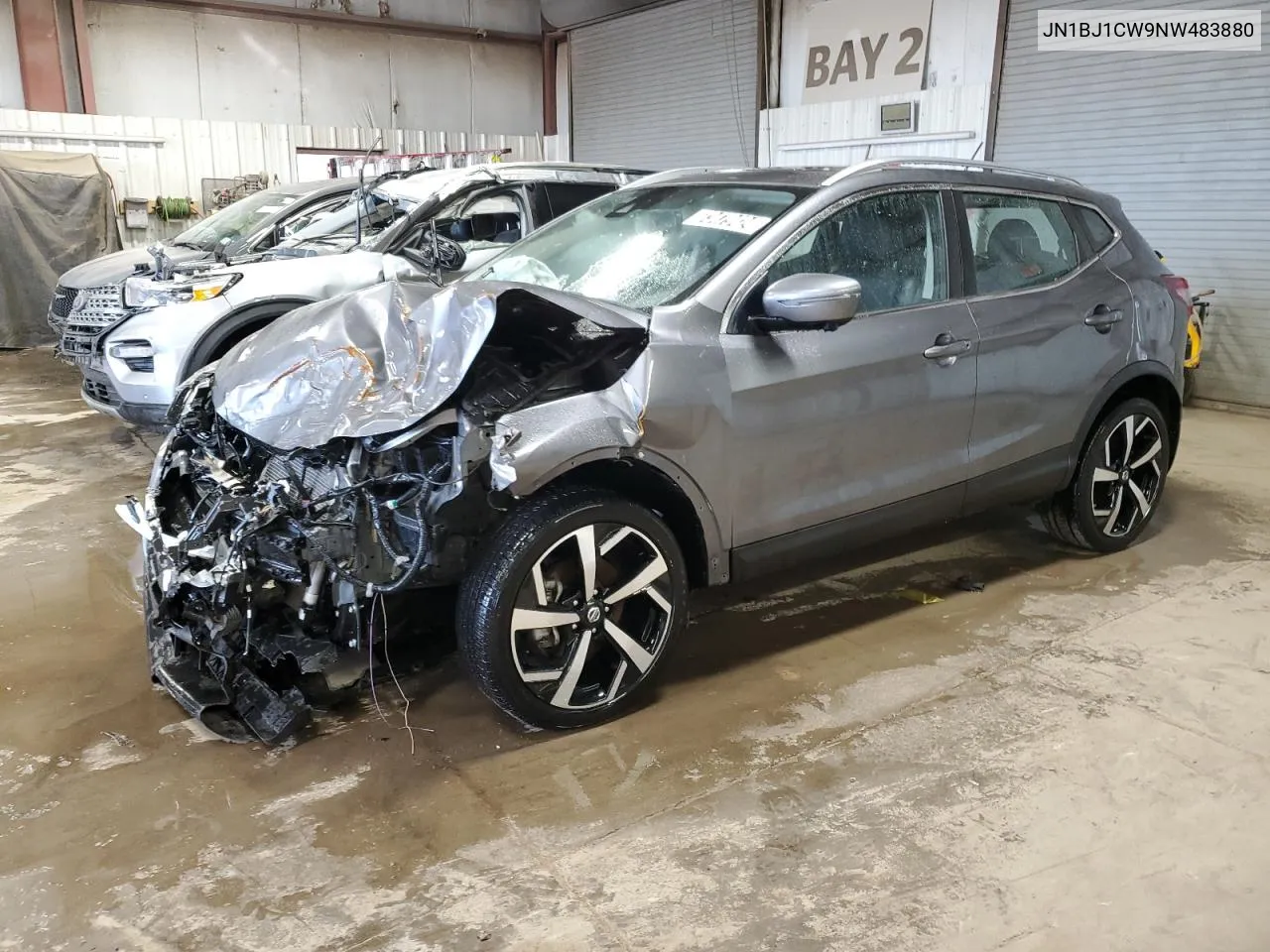 2022 Nissan Rogue Sport Sl VIN: JN1BJ1CW9NW483880 Lot: 73479424