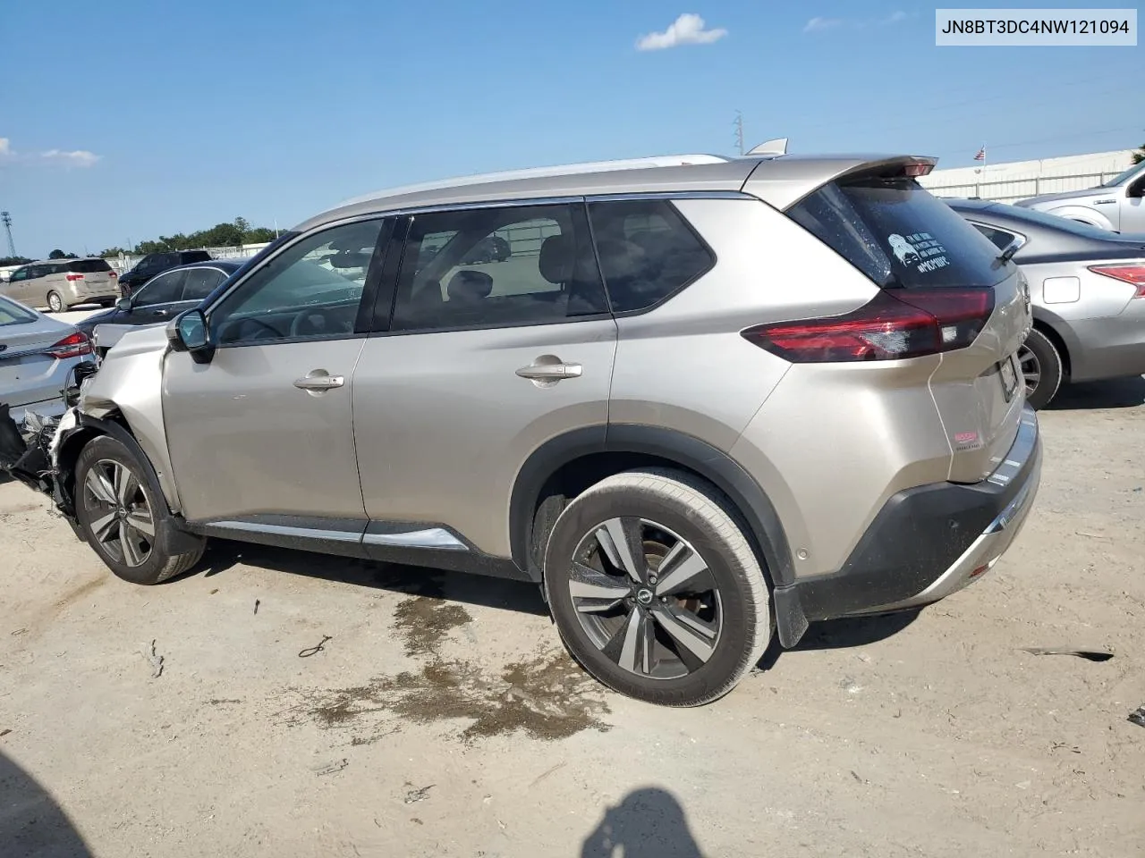 2022 Nissan Rogue Platinum VIN: JN8BT3DC4NW121094 Lot: 73585514