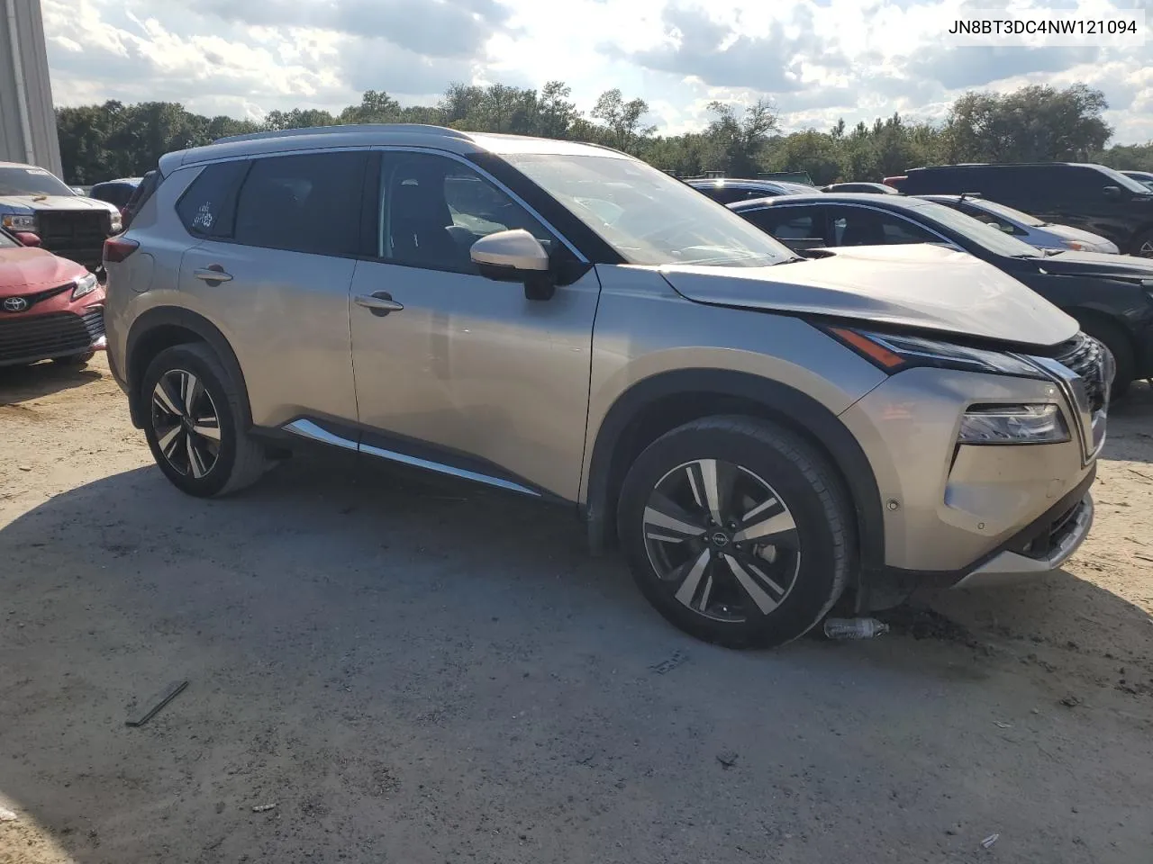 2022 Nissan Rogue Platinum VIN: JN8BT3DC4NW121094 Lot: 73585514