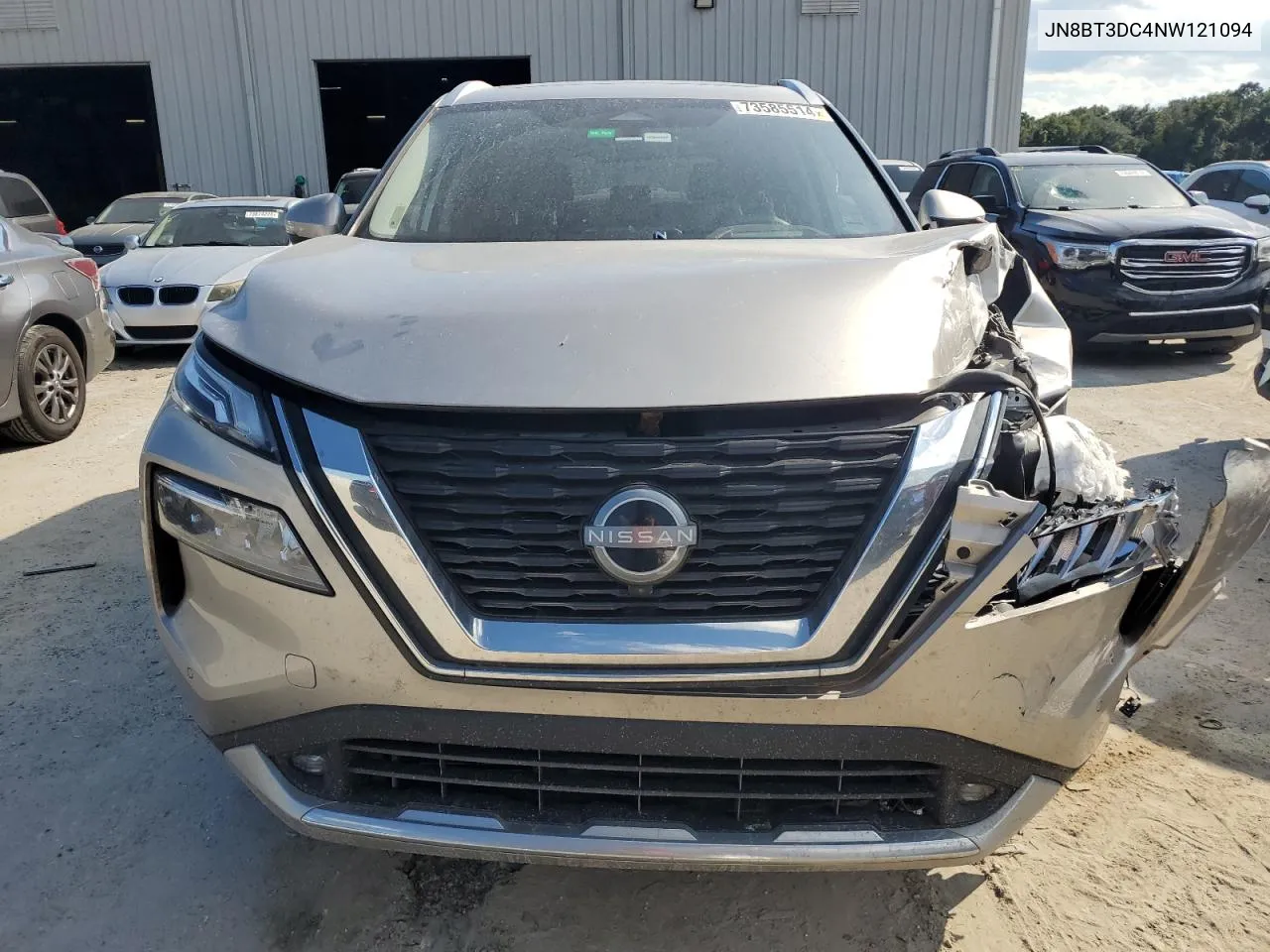 2022 Nissan Rogue Platinum VIN: JN8BT3DC4NW121094 Lot: 73585514