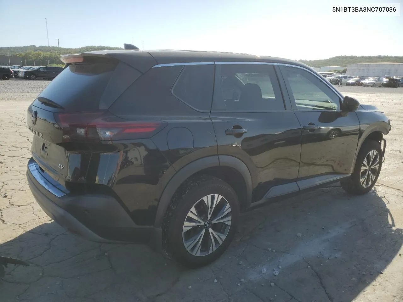 2022 Nissan Rogue Sv VIN: 5N1BT3BA3NC707036 Lot: 73594534