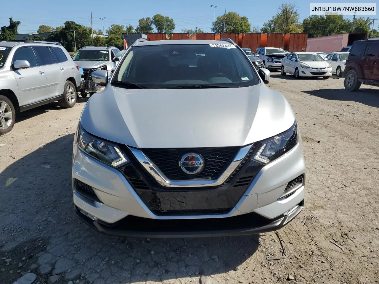 2022 Nissan Rogue Sport Sv VIN: JN1BJ1BW7NW683660 Lot: 73942484