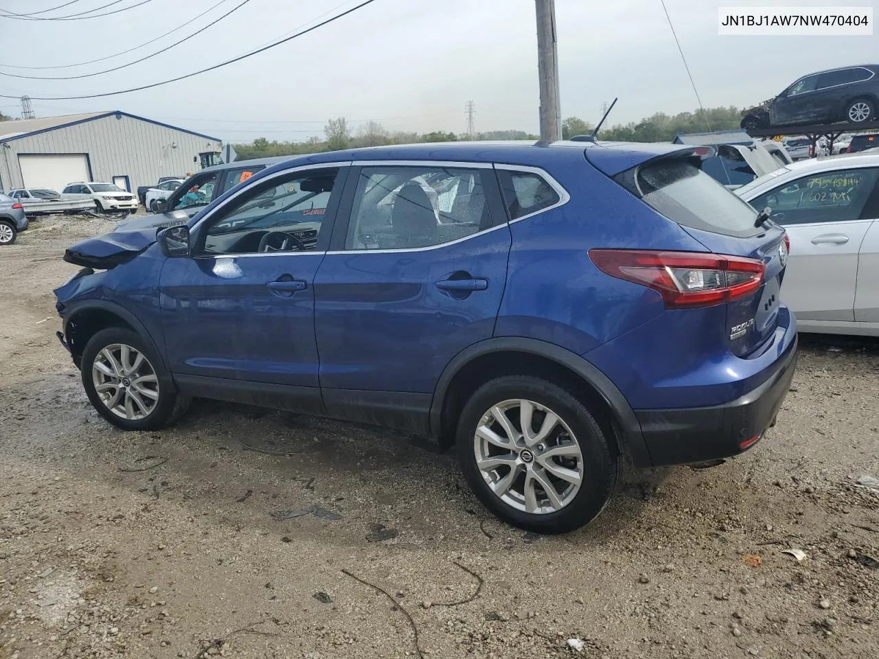 2022 Nissan Rogue Sport S VIN: JN1BJ1AW7NW470404 Lot: 74025054