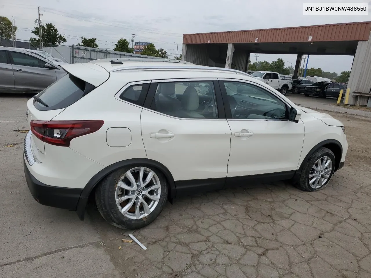 2022 Nissan Rogue Sport Sv VIN: JN1BJ1BW0NW488550 Lot: 74361794