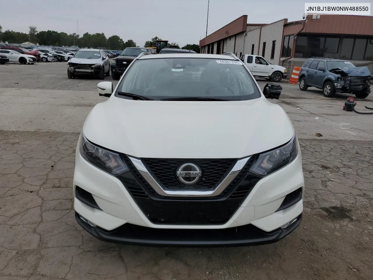 2022 Nissan Rogue Sport Sv VIN: JN1BJ1BW0NW488550 Lot: 74361794