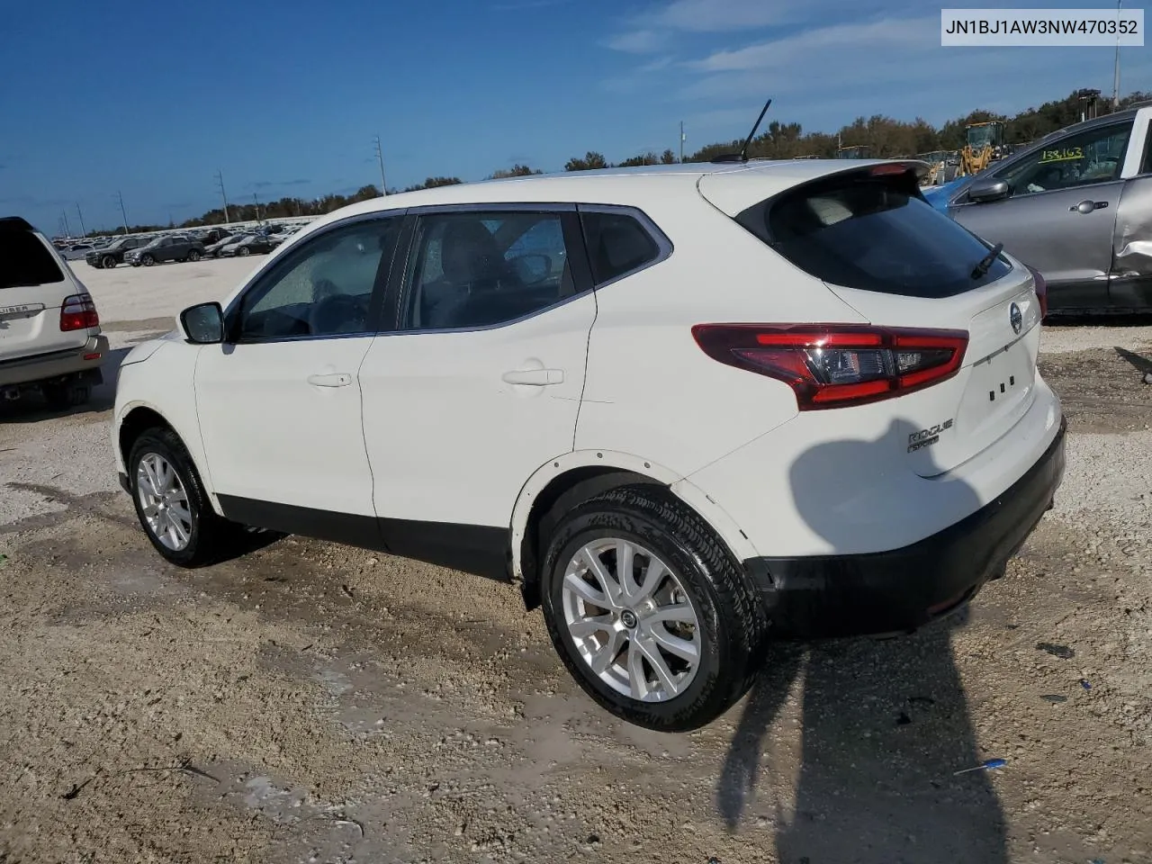 2022 Nissan Rogue Sport S VIN: JN1BJ1AW3NW470352 Lot: 74749244