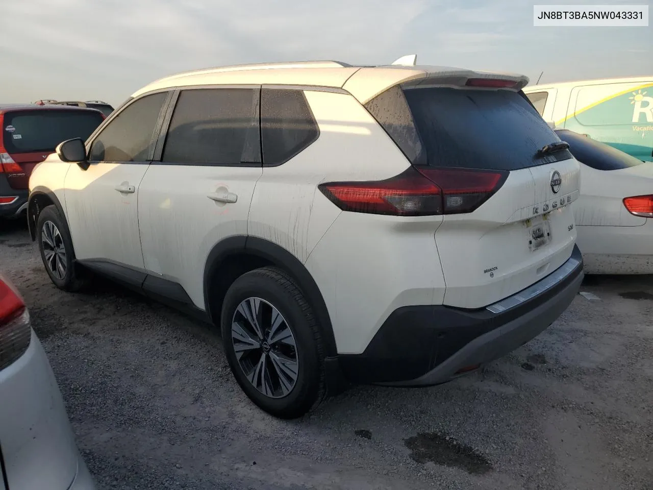 2022 Nissan Rogue Sv VIN: JN8BT3BA5NW043331 Lot: 75323164