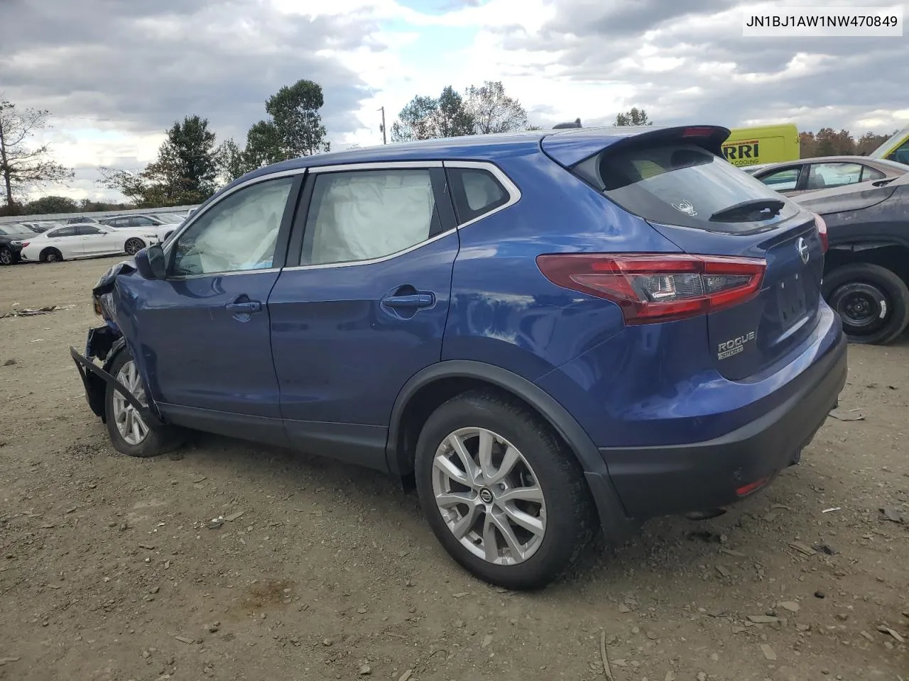 2022 Nissan Rogue Sport S VIN: JN1BJ1AW1NW470849 Lot: 75464614