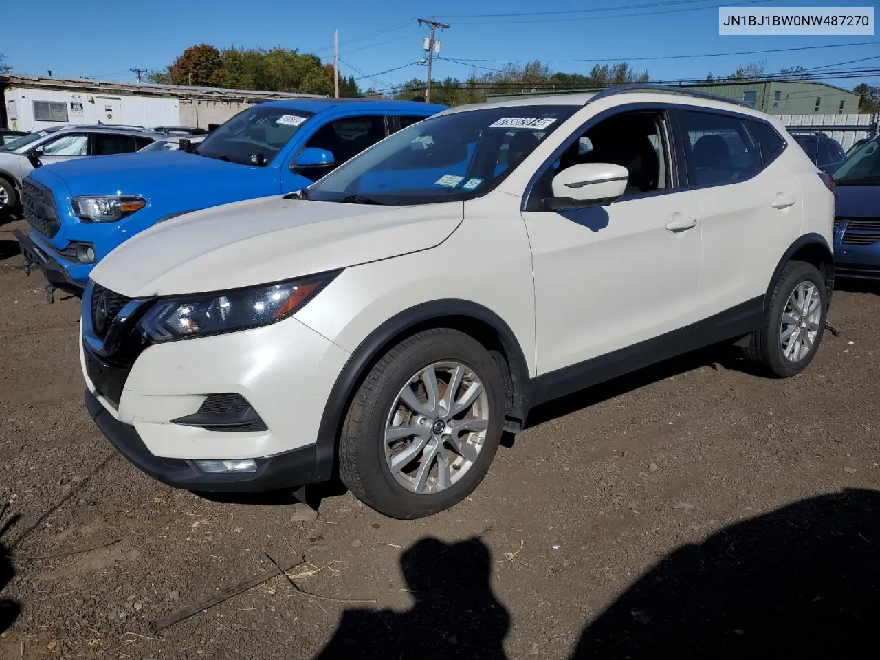 2022 Nissan Rogue Sport Sv VIN: JN1BJ1BW0NW487270 Lot: 75502014