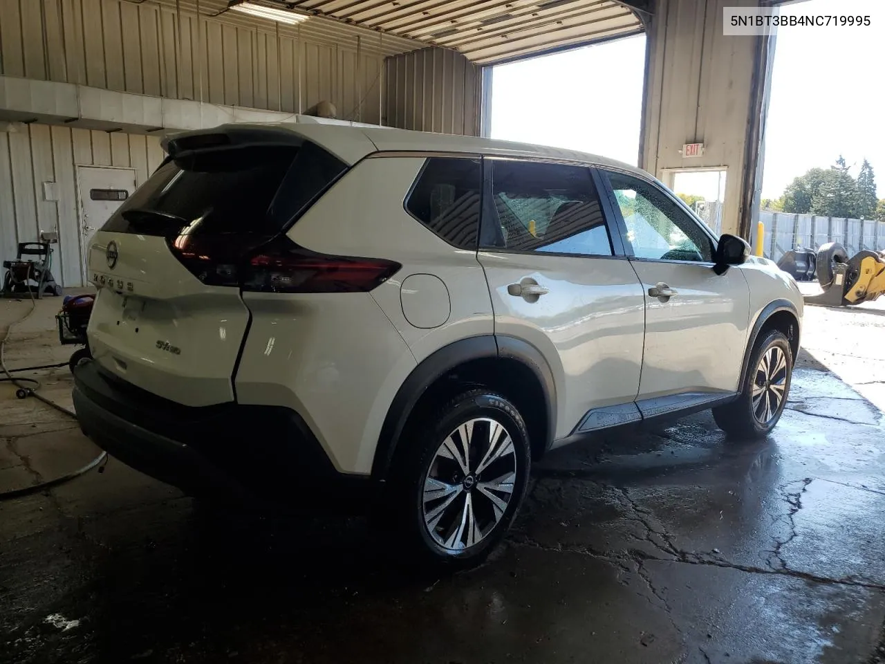 2022 Nissan Rogue Sv VIN: 5N1BT3BB4NC719995 Lot: 75647624