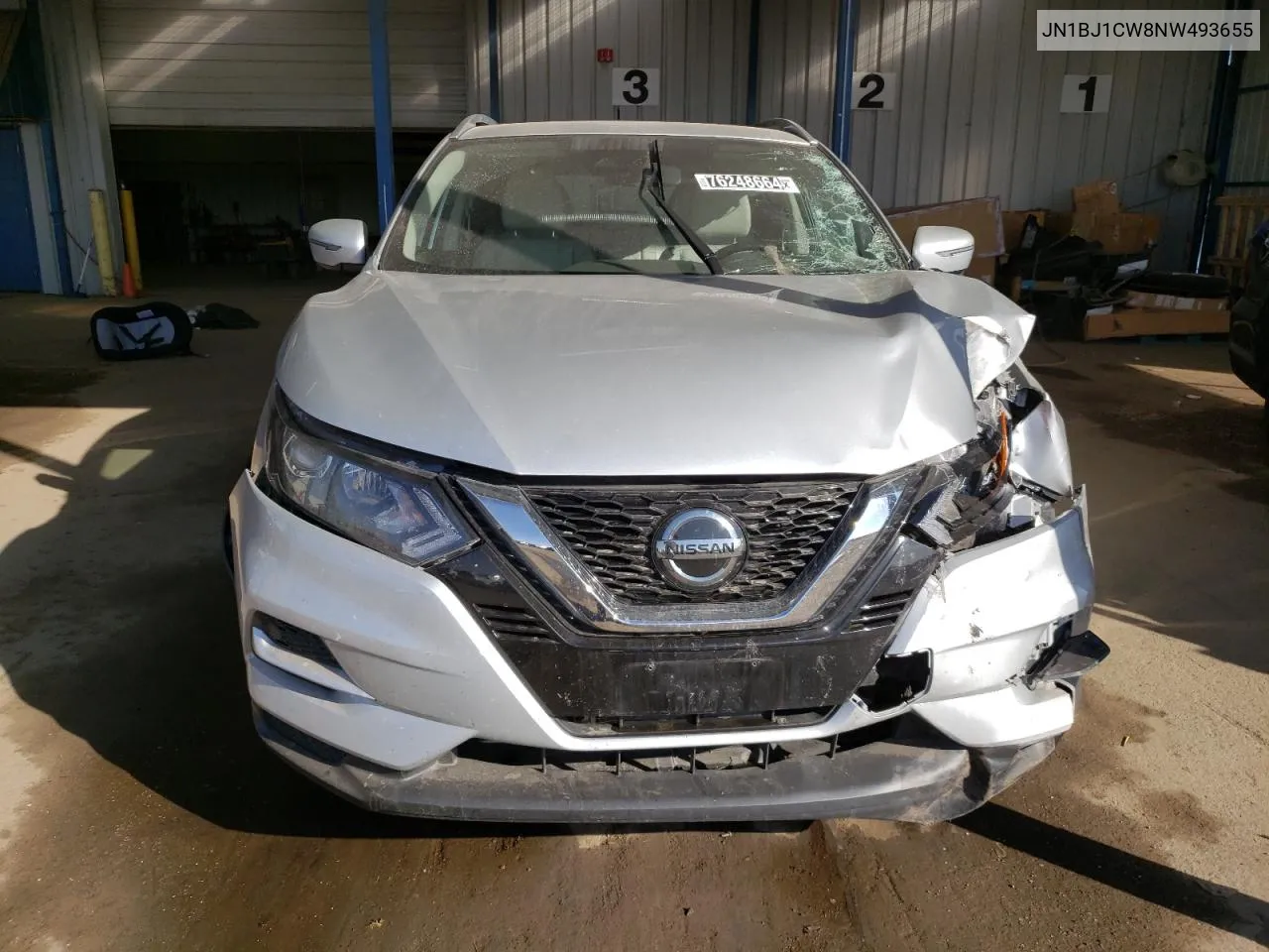 2022 Nissan Rogue Sport Sl VIN: JN1BJ1CW8NW493655 Lot: 76248664