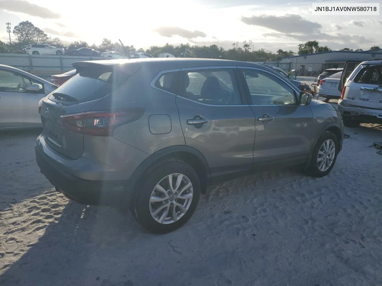 2022 Nissan Rogue Sport S VIN: JN1BJ1AV0NW580718 Lot: 76581724