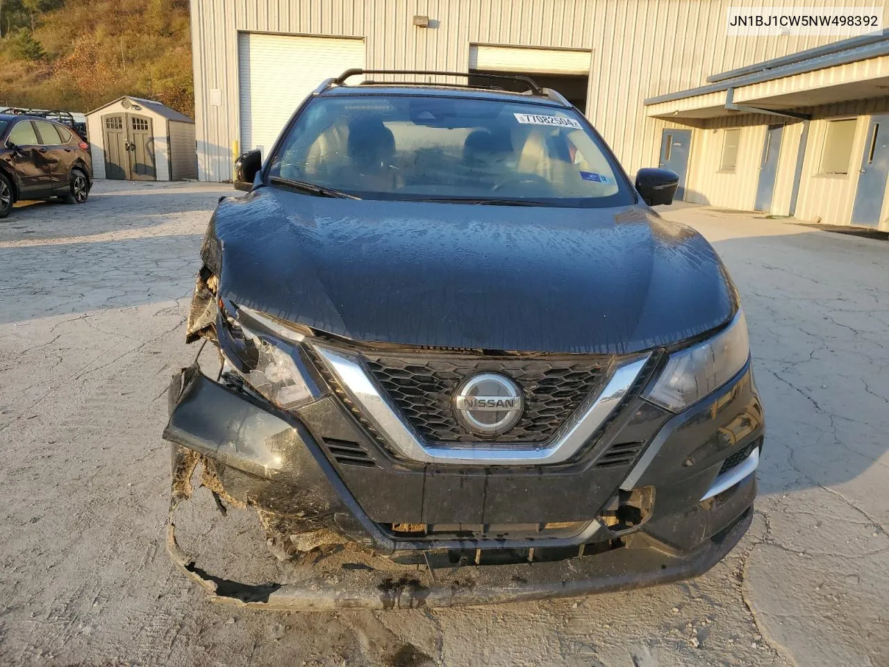 2022 Nissan Rogue Sport Sl VIN: JN1BJ1CW5NW498392 Lot: 77082504