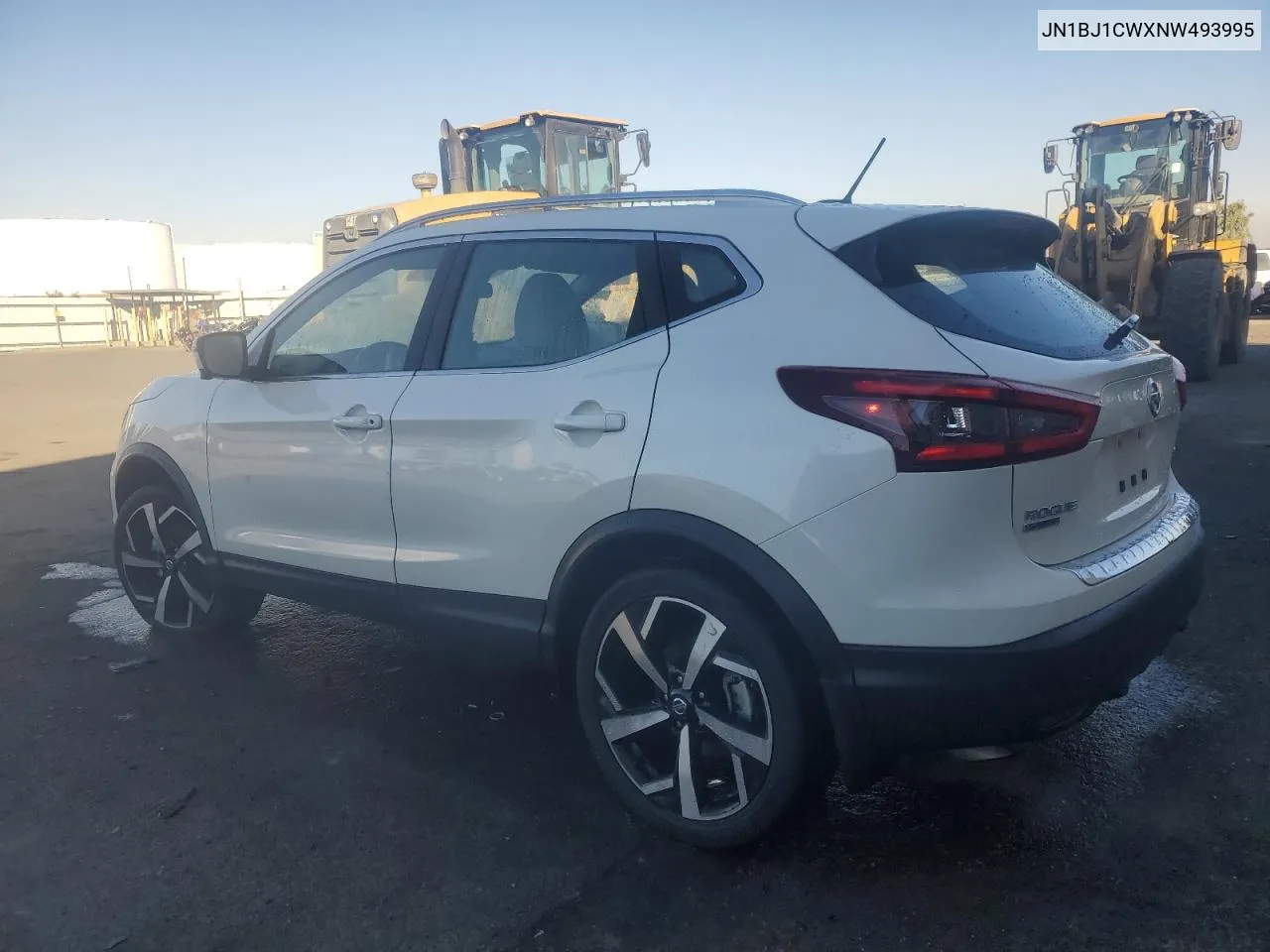 2022 Nissan Rogue Sport Sl VIN: JN1BJ1CWXNW493995 Lot: 77582204