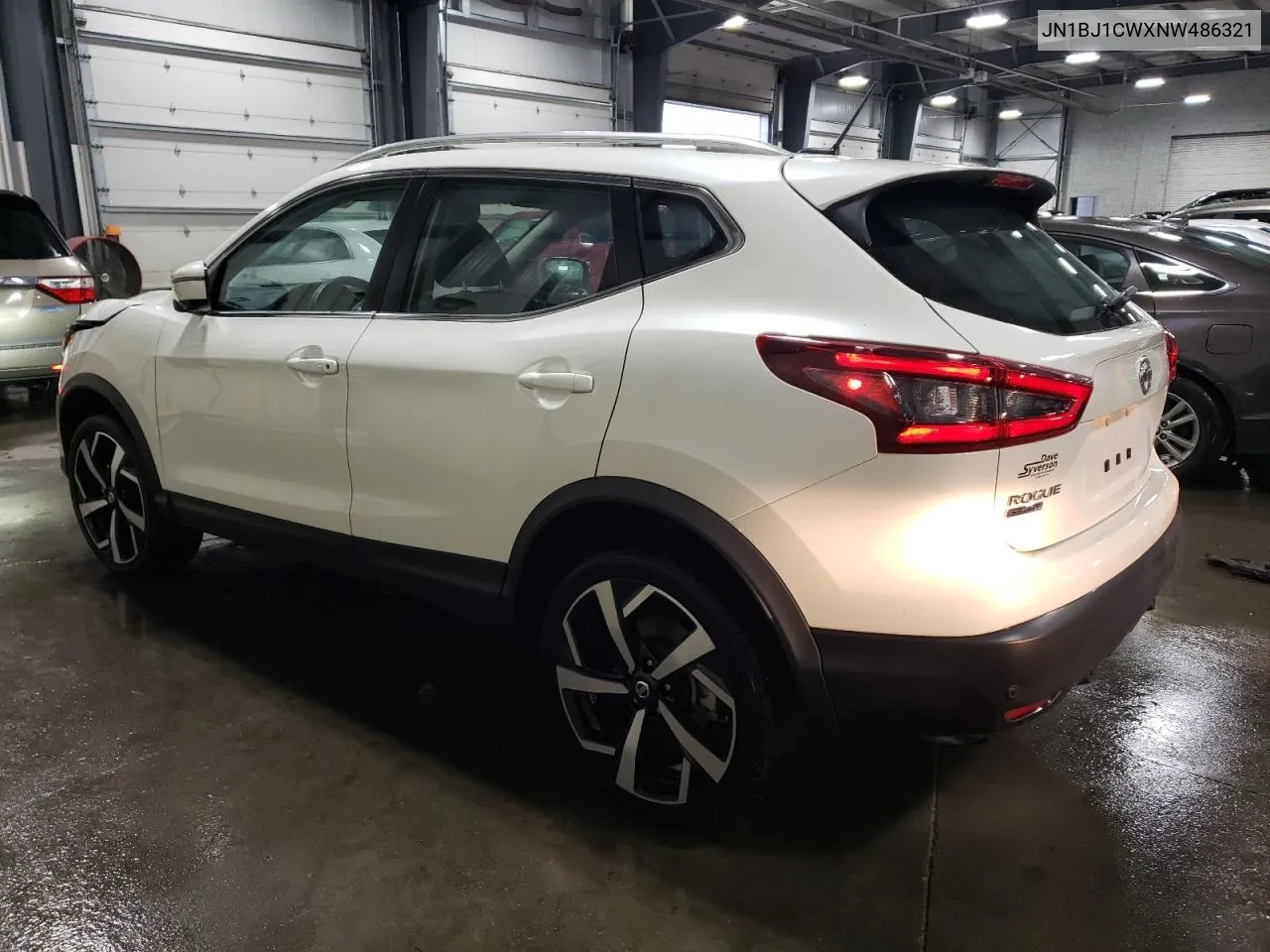 2022 Nissan Rogue Sport Sl VIN: JN1BJ1CWXNW486321 Lot: 77774214