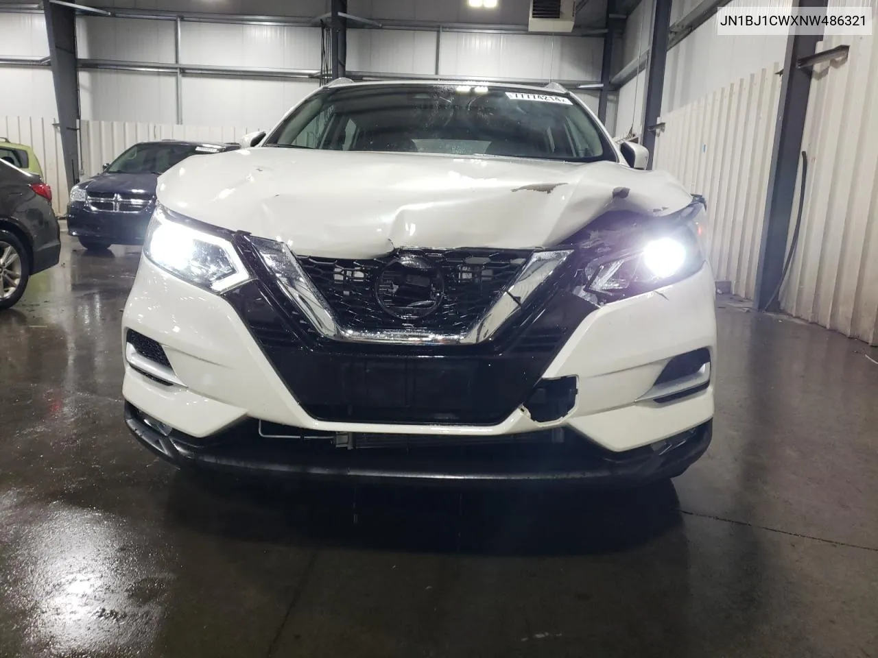 2022 Nissan Rogue Sport Sl VIN: JN1BJ1CWXNW486321 Lot: 77774214