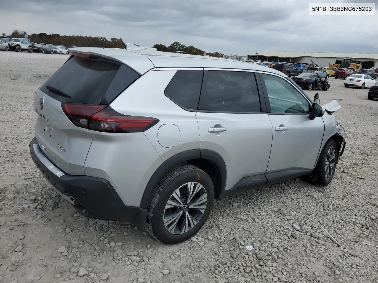 2022 Nissan Rogue Sv VIN: 5N1BT3BB3NC675293 Lot: 78188124