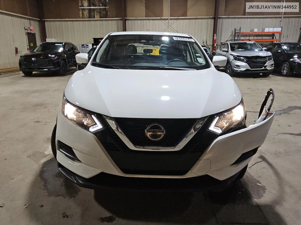 2022 Nissan Rogue Sport S VIN: JN1BJ1AV1NW344952 Lot: 79444584