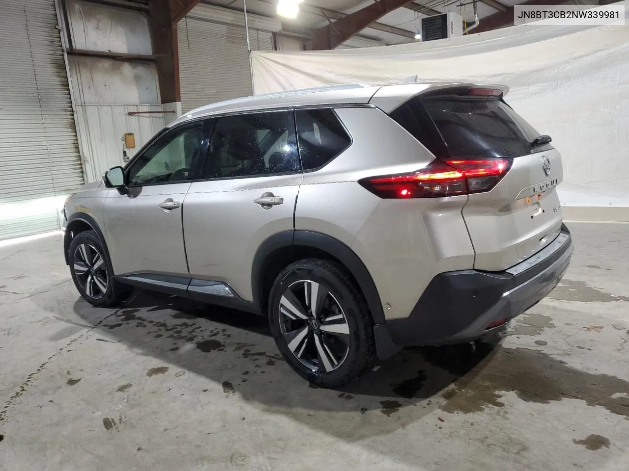 2022 Nissan Rogue Sl VIN: JN8BT3CB2NW339981 Lot: 80186454