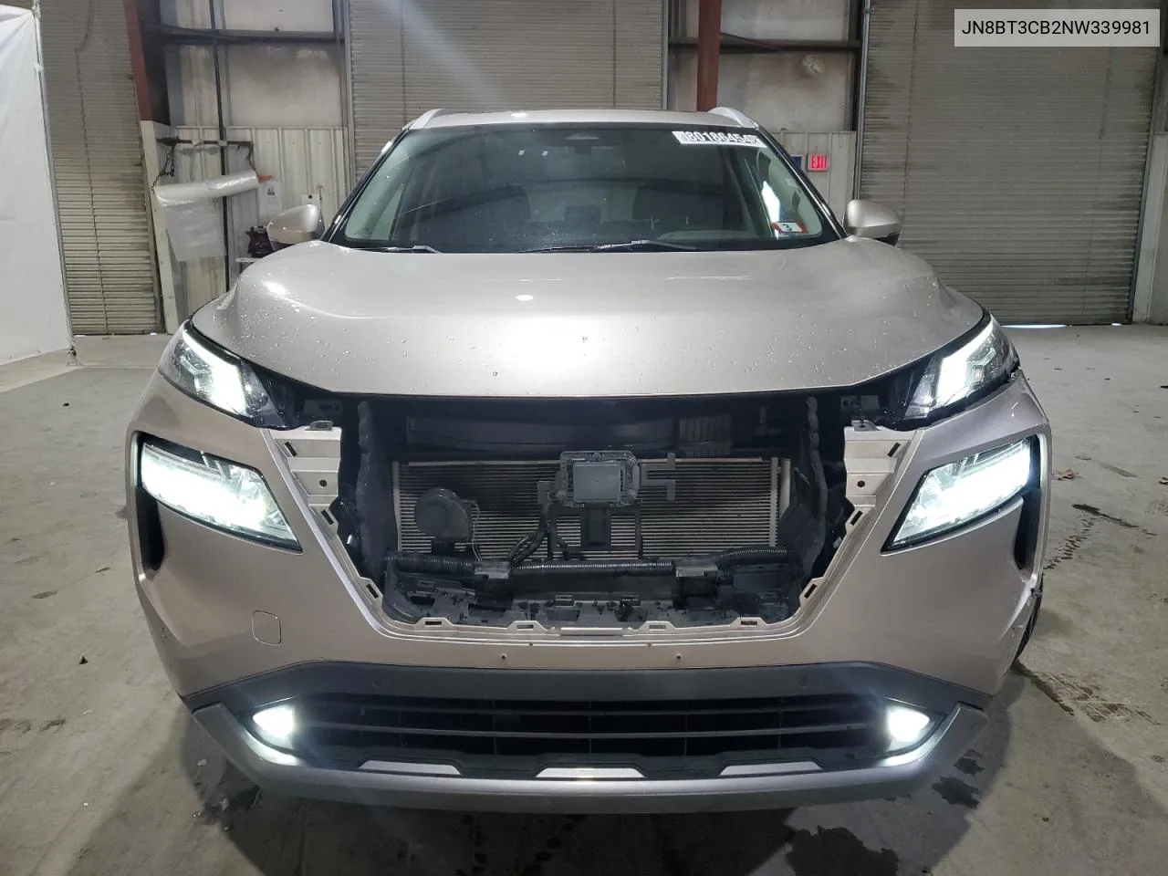 2022 Nissan Rogue Sl VIN: JN8BT3CB2NW339981 Lot: 80186454