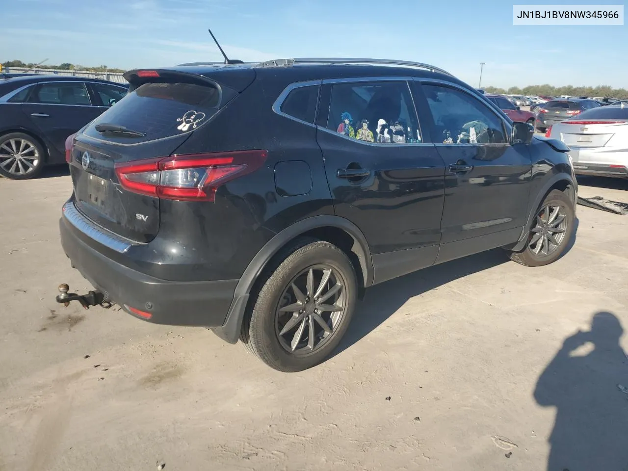 2022 Nissan Rogue Sport Sv VIN: JN1BJ1BV8NW345966 Lot: 80346514