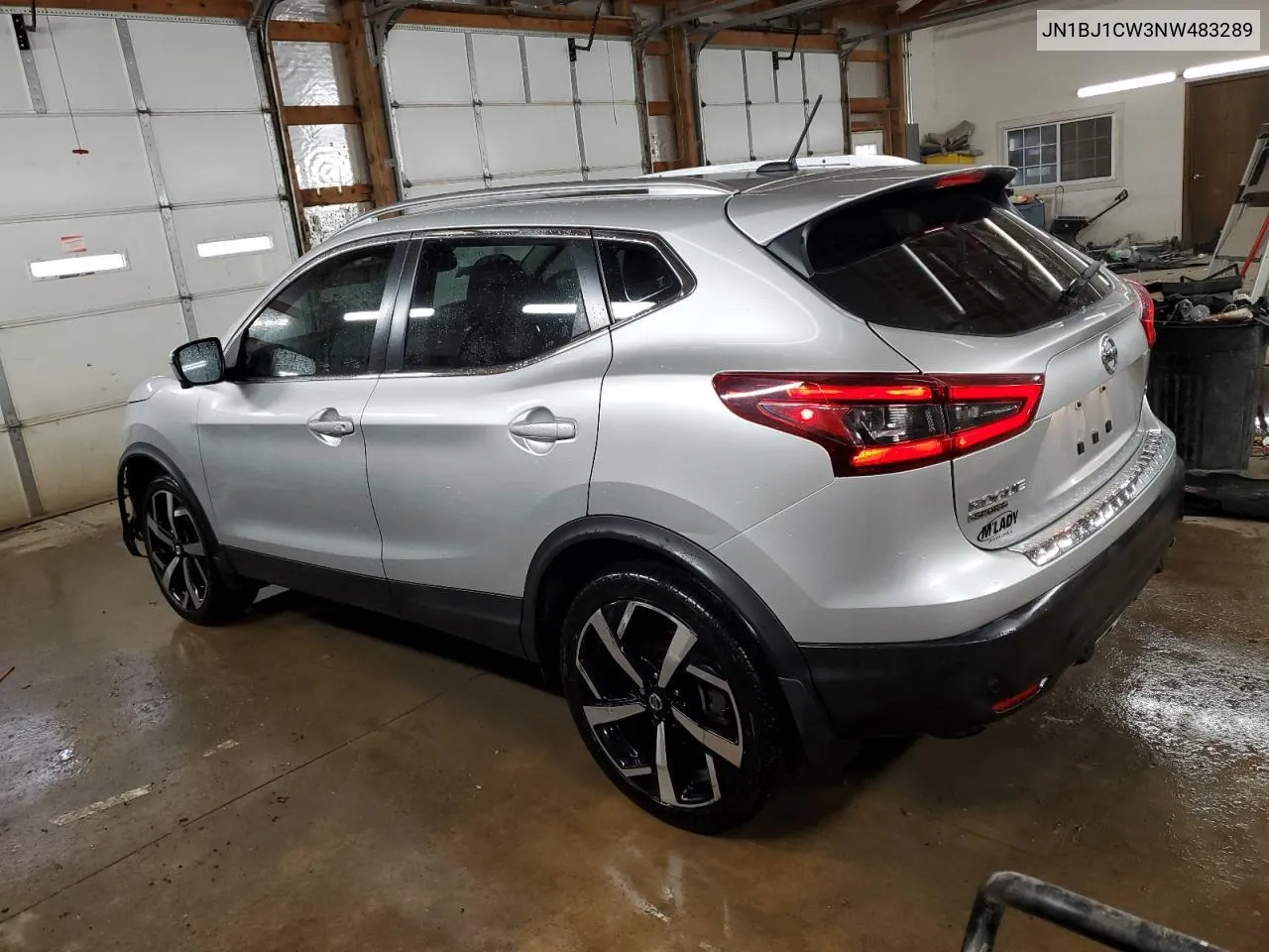 2022 Nissan Rogue Sport Sl VIN: JN1BJ1CW3NW483289 Lot: 80540334