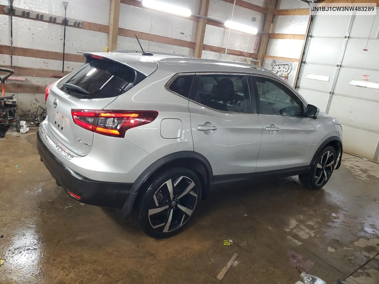 2022 Nissan Rogue Sport Sl VIN: JN1BJ1CW3NW483289 Lot: 80540334