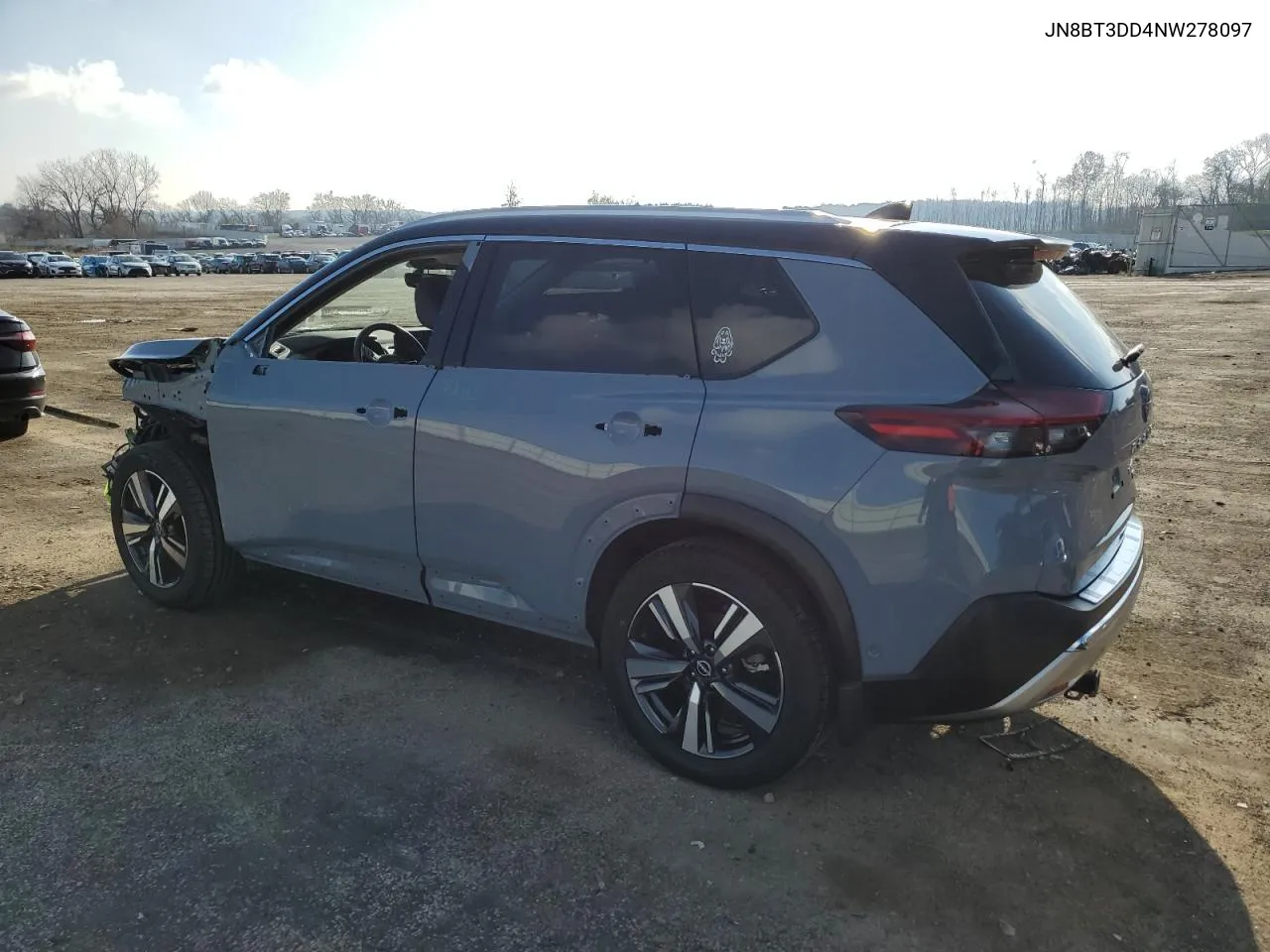 2022 Nissan Rogue Platinum VIN: JN8BT3DD4NW278097 Lot: 80634364