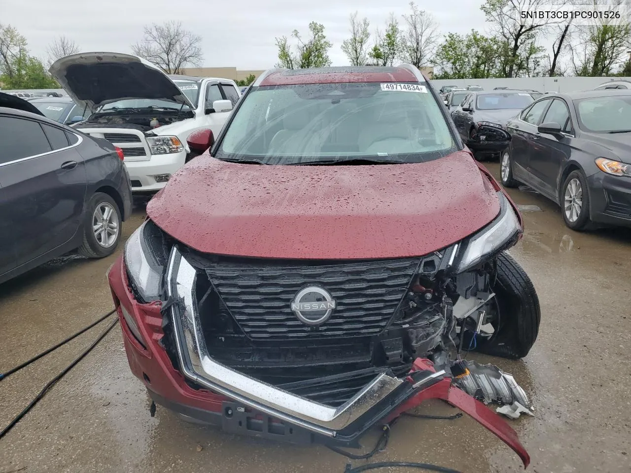 2023 Nissan Rogue Sl VIN: 5N1BT3CB1PC901526 Lot: 49714834