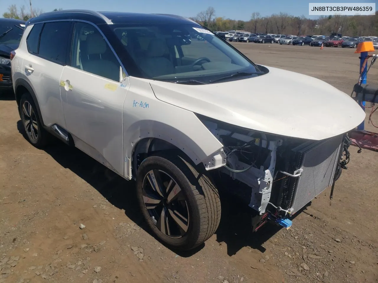 JN8BT3CB3PW486359 2023 Nissan Rogue Sl