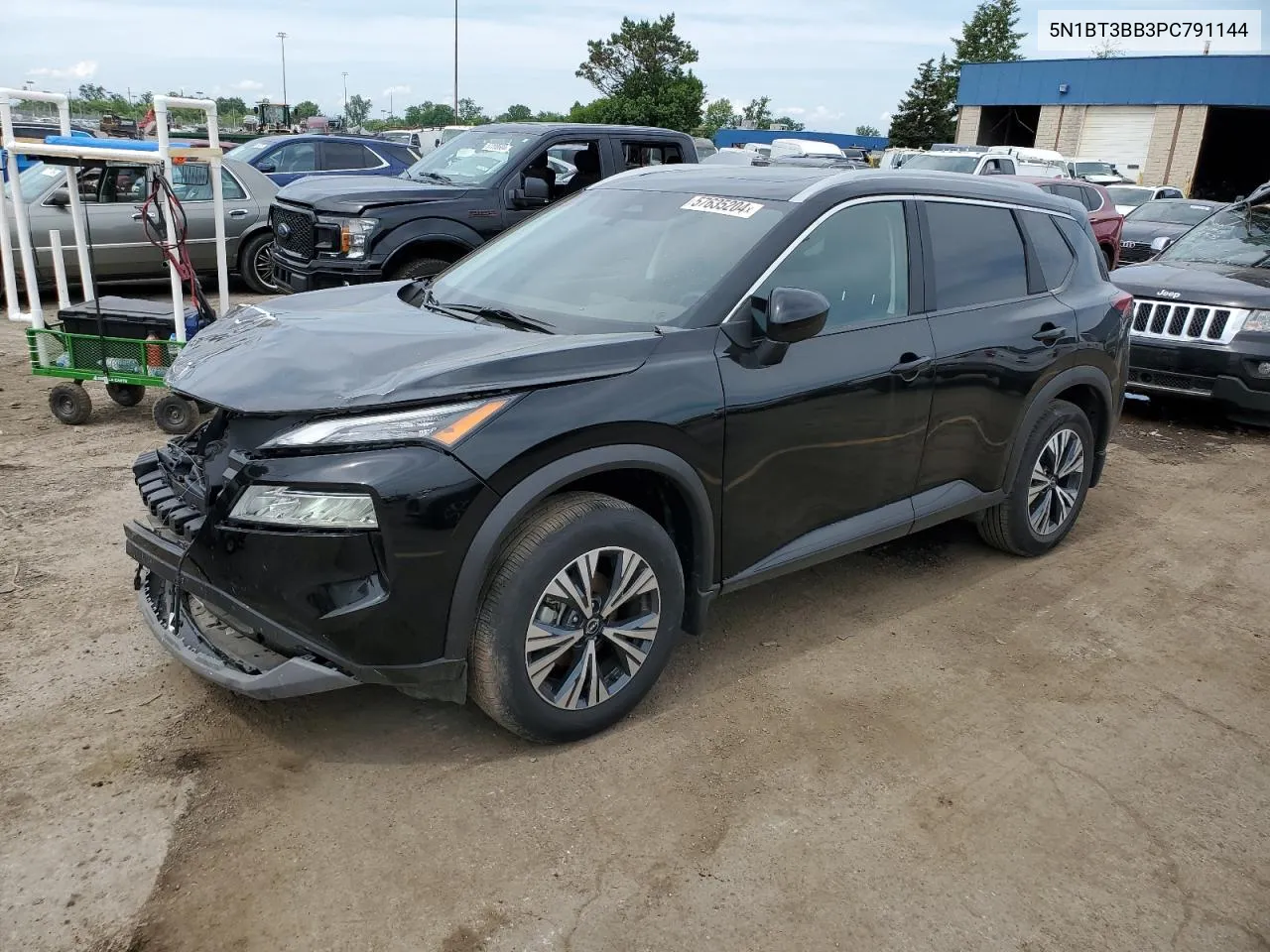 2023 Nissan Rogue Sv VIN: 5N1BT3BB3PC791144 Lot: 57635204