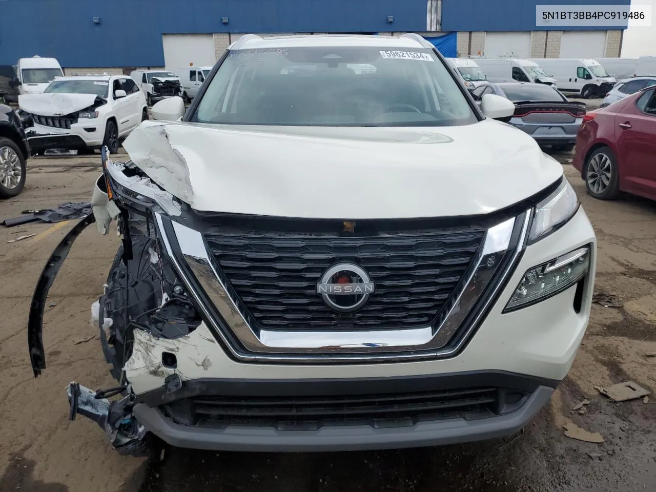 2023 Nissan Rogue Sv VIN: 5N1BT3BB4PC919486 Lot: 59621534