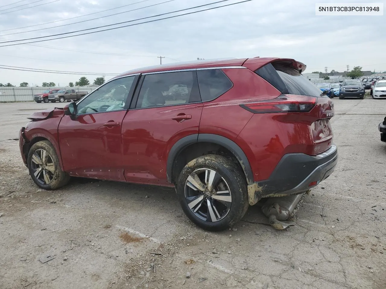 2023 Nissan Rogue Sl VIN: 5N1BT3CB3PC813948 Lot: 59713964