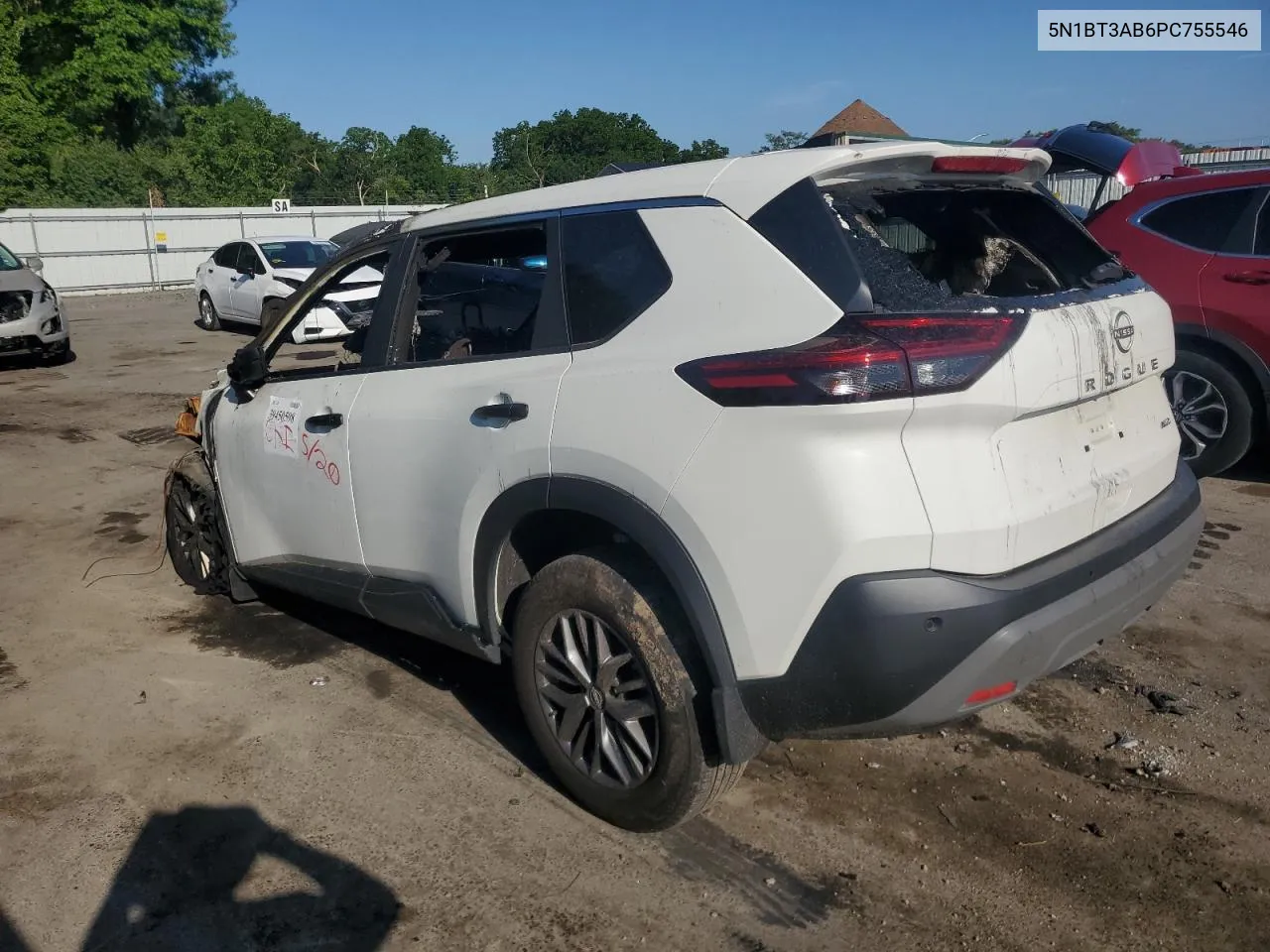 2023 Nissan Rogue S VIN: 5N1BT3AB6PC755546 Lot: 60263124