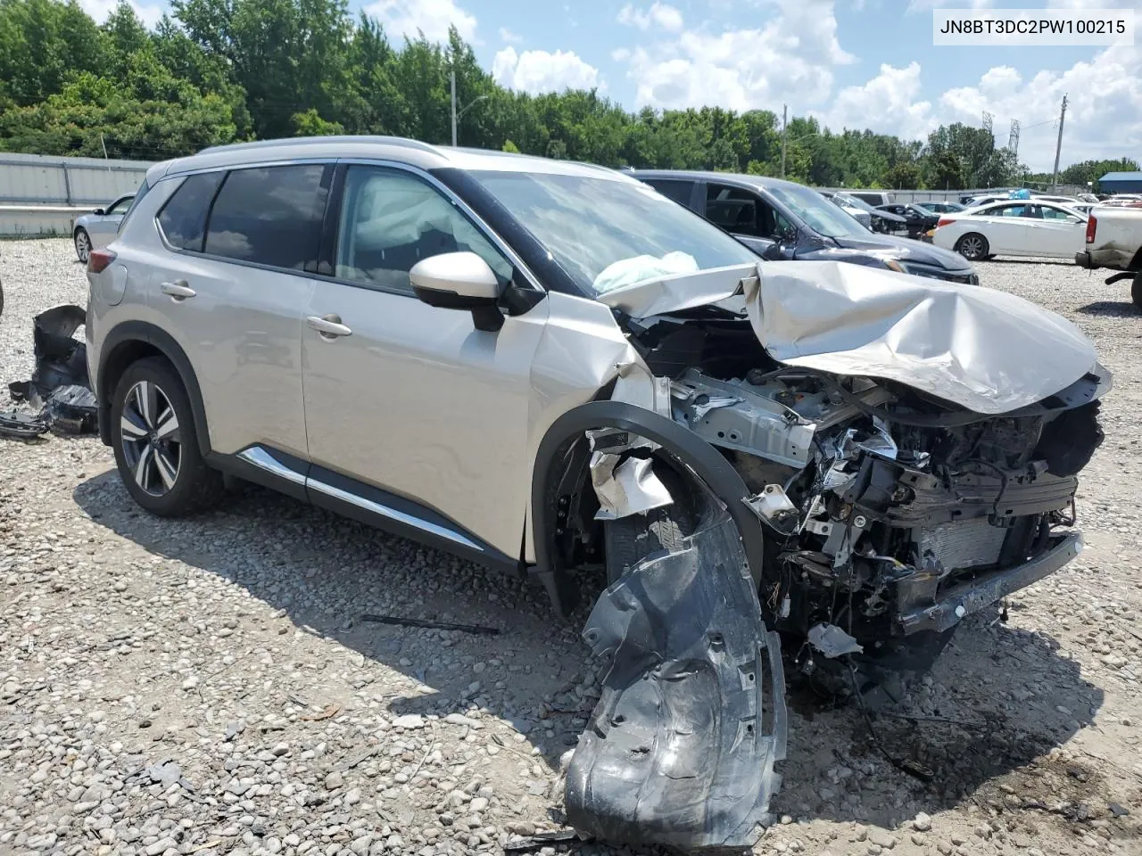 2023 Nissan Rogue Platinum VIN: JN8BT3DC2PW100215 Lot: 60285504