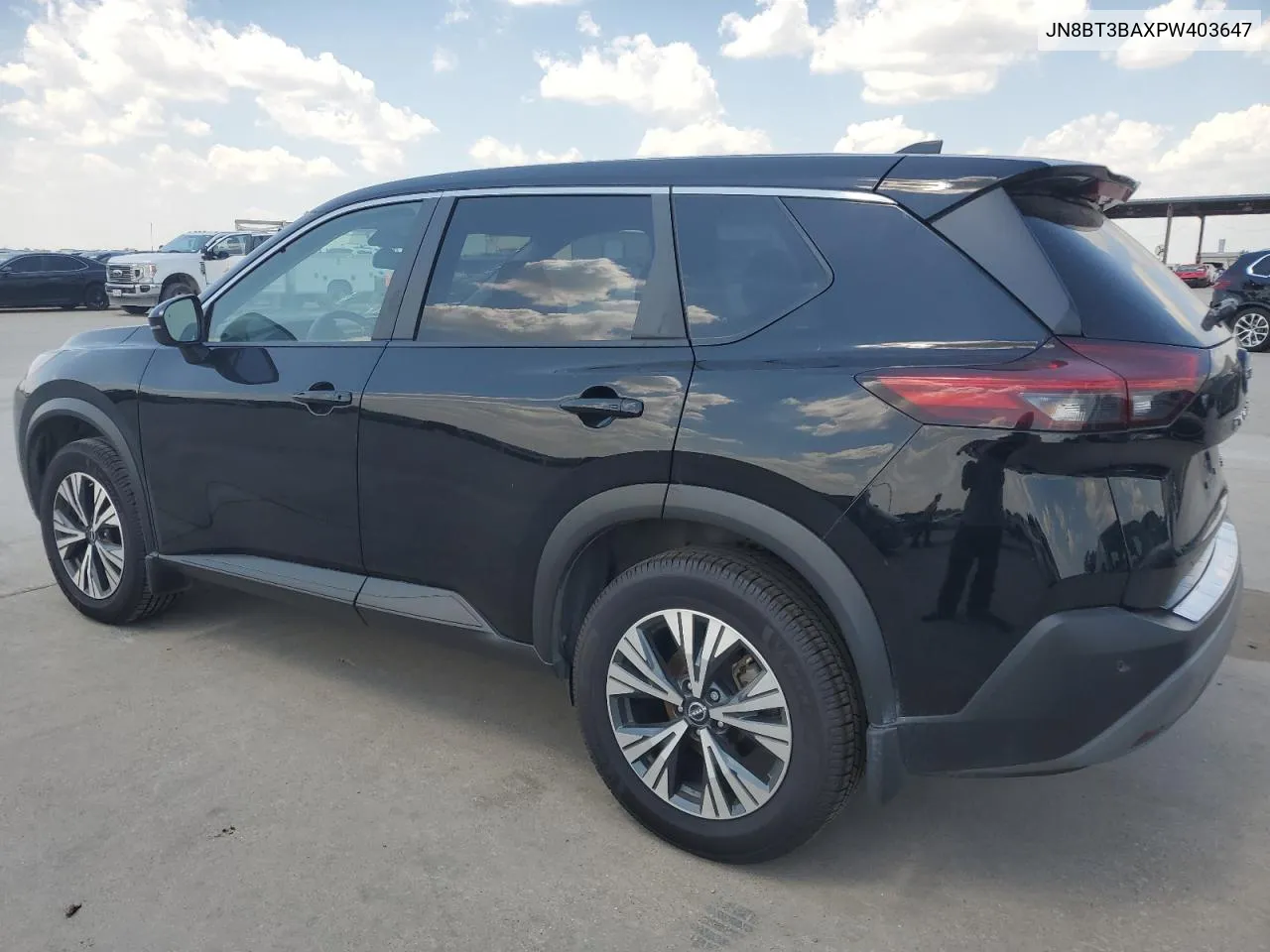 2023 Nissan Rogue Sv VIN: JN8BT3BAXPW403647 Lot: 60755134