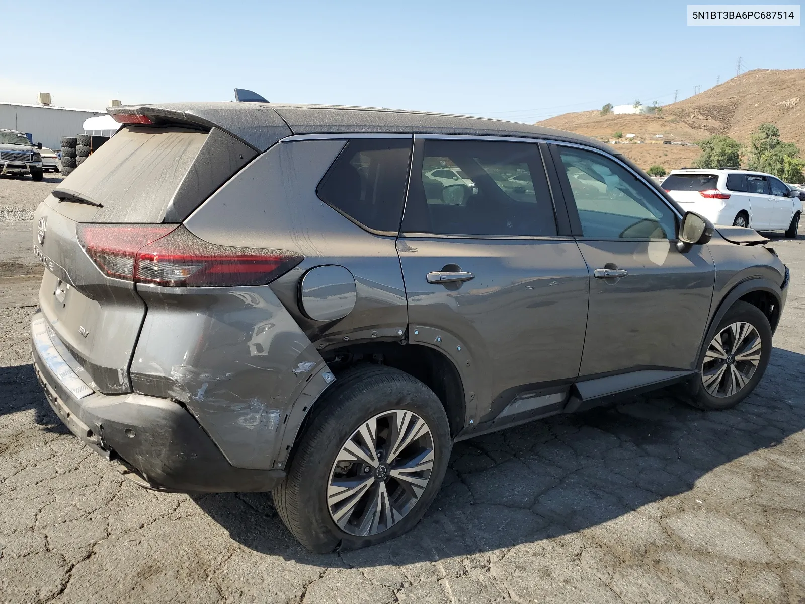 2023 Nissan Rogue Sv VIN: 5N1BT3BA6PC687514 Lot: 63701934