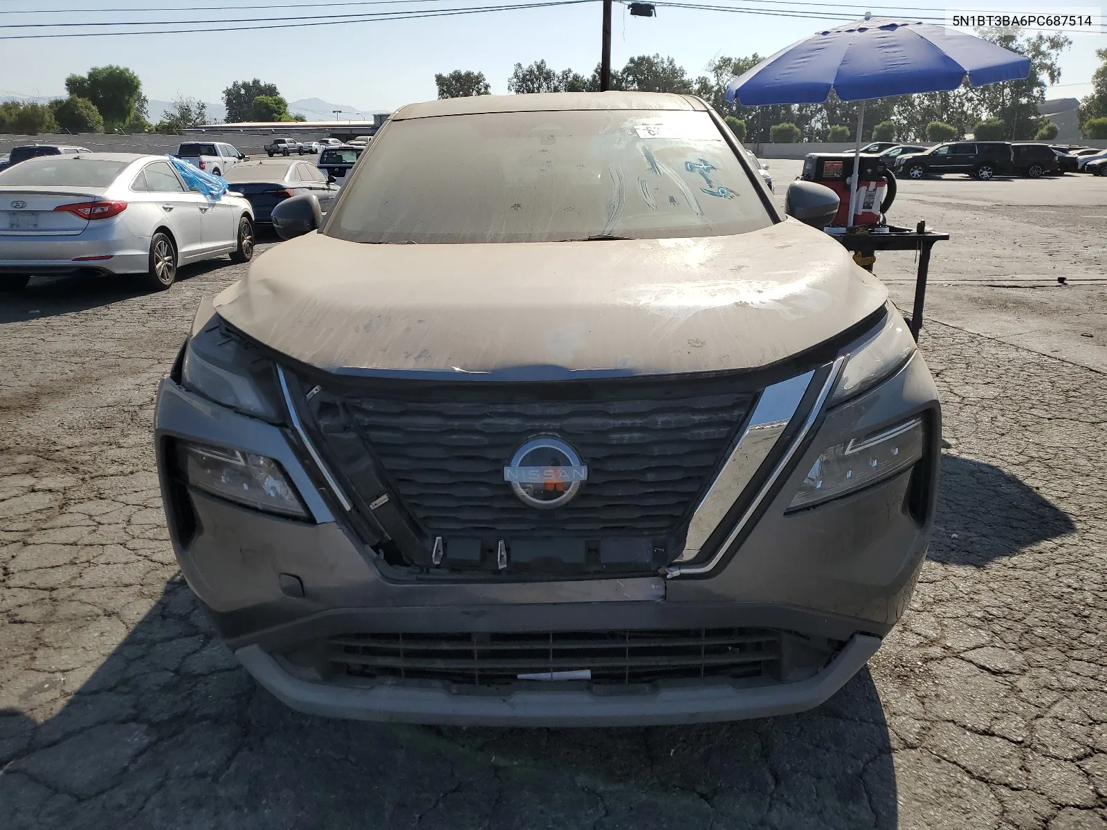 2023 Nissan Rogue Sv VIN: 5N1BT3BA6PC687514 Lot: 63701934