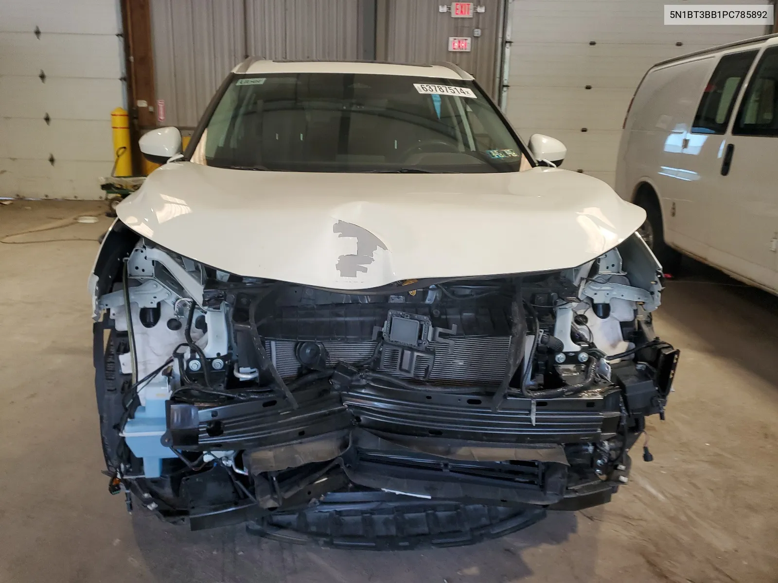 2023 Nissan Rogue Sv VIN: 5N1BT3BB1PC785892 Lot: 63787514