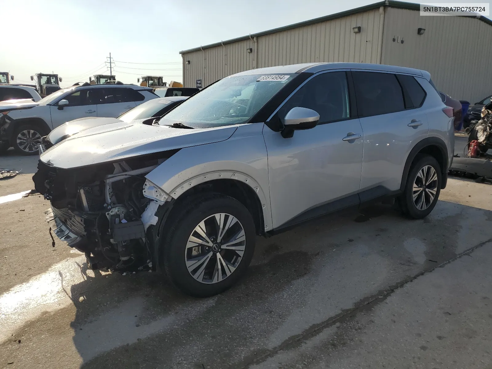 2023 Nissan Rogue Sv VIN: 5N1BT3BA7PC755724 Lot: 63814954