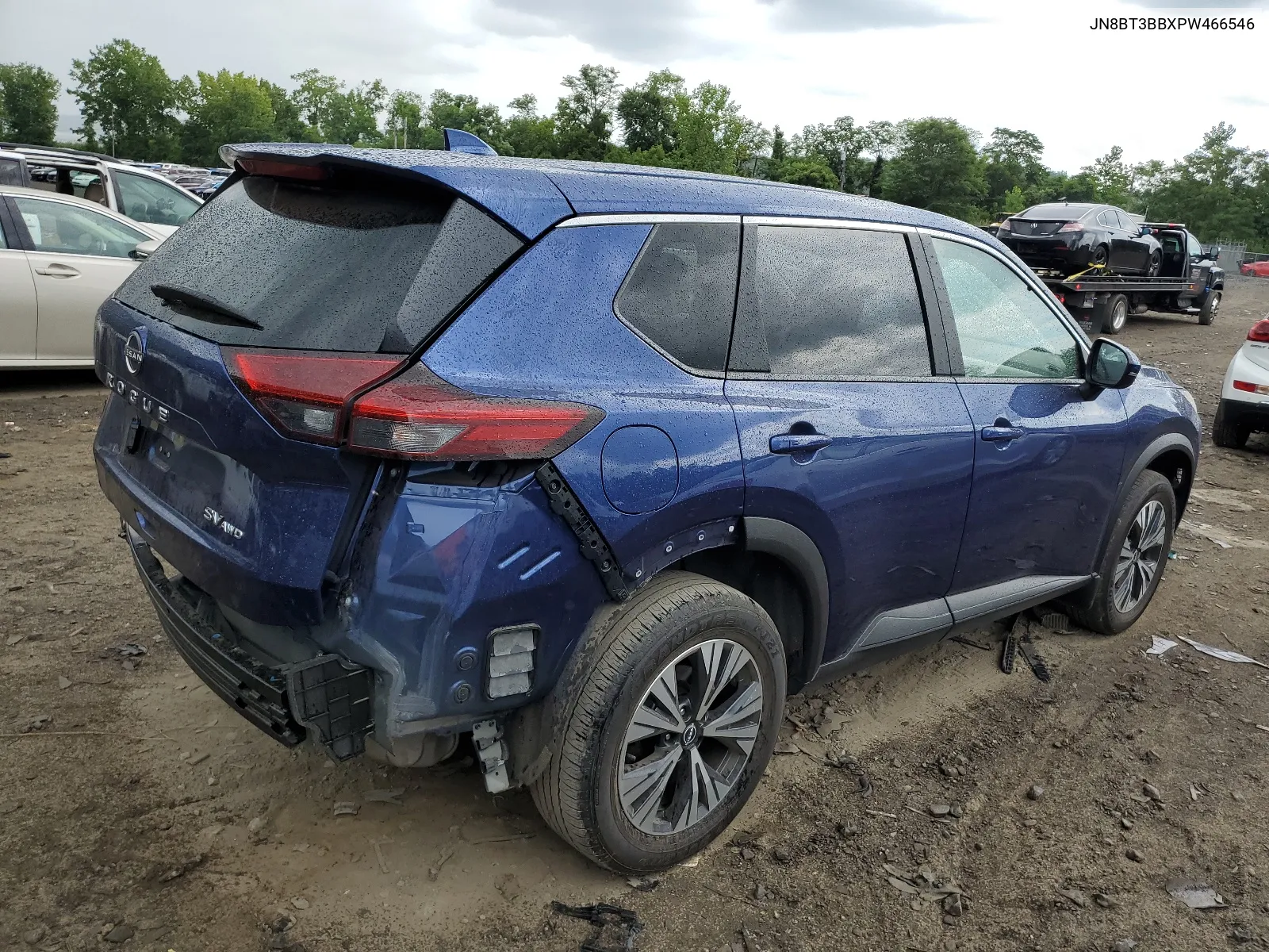 2023 Nissan Rogue Sv VIN: JN8BT3BBXPW466546 Lot: 64081424