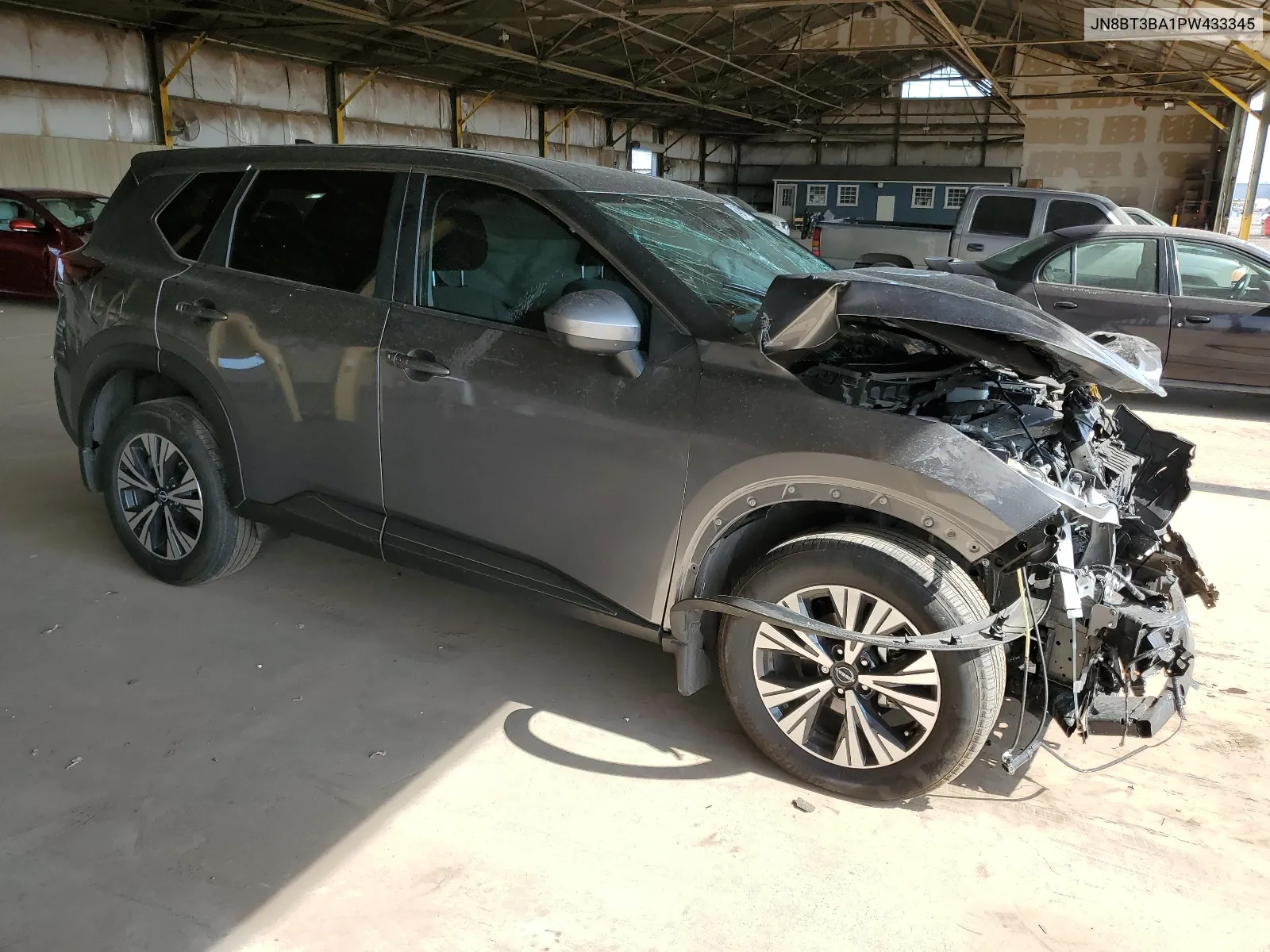 2023 Nissan Rogue Sv VIN: JN8BT3BA1PW433345 Lot: 64811814