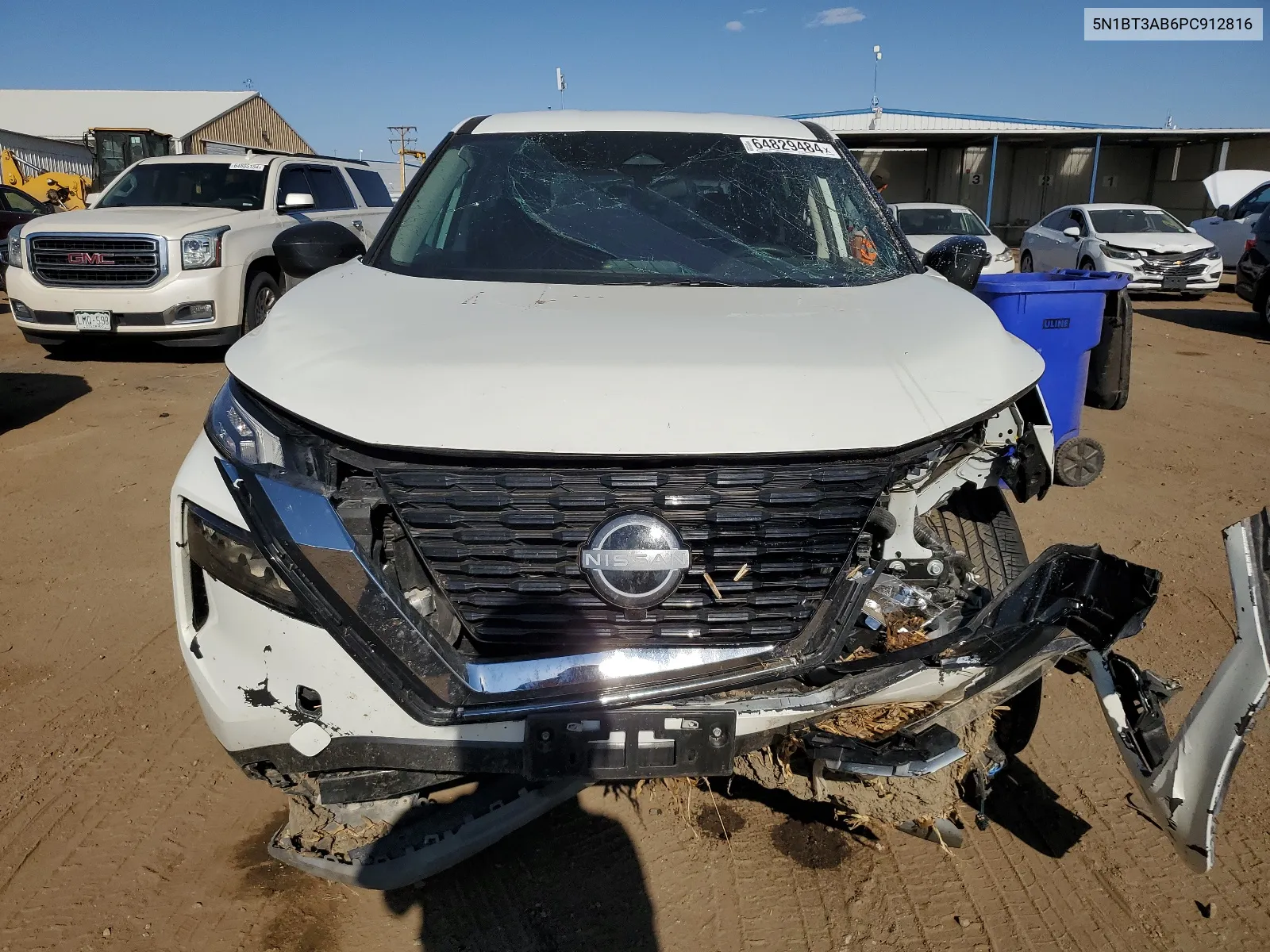 2023 Nissan Rogue S VIN: 5N1BT3AB6PC912816 Lot: 64829484