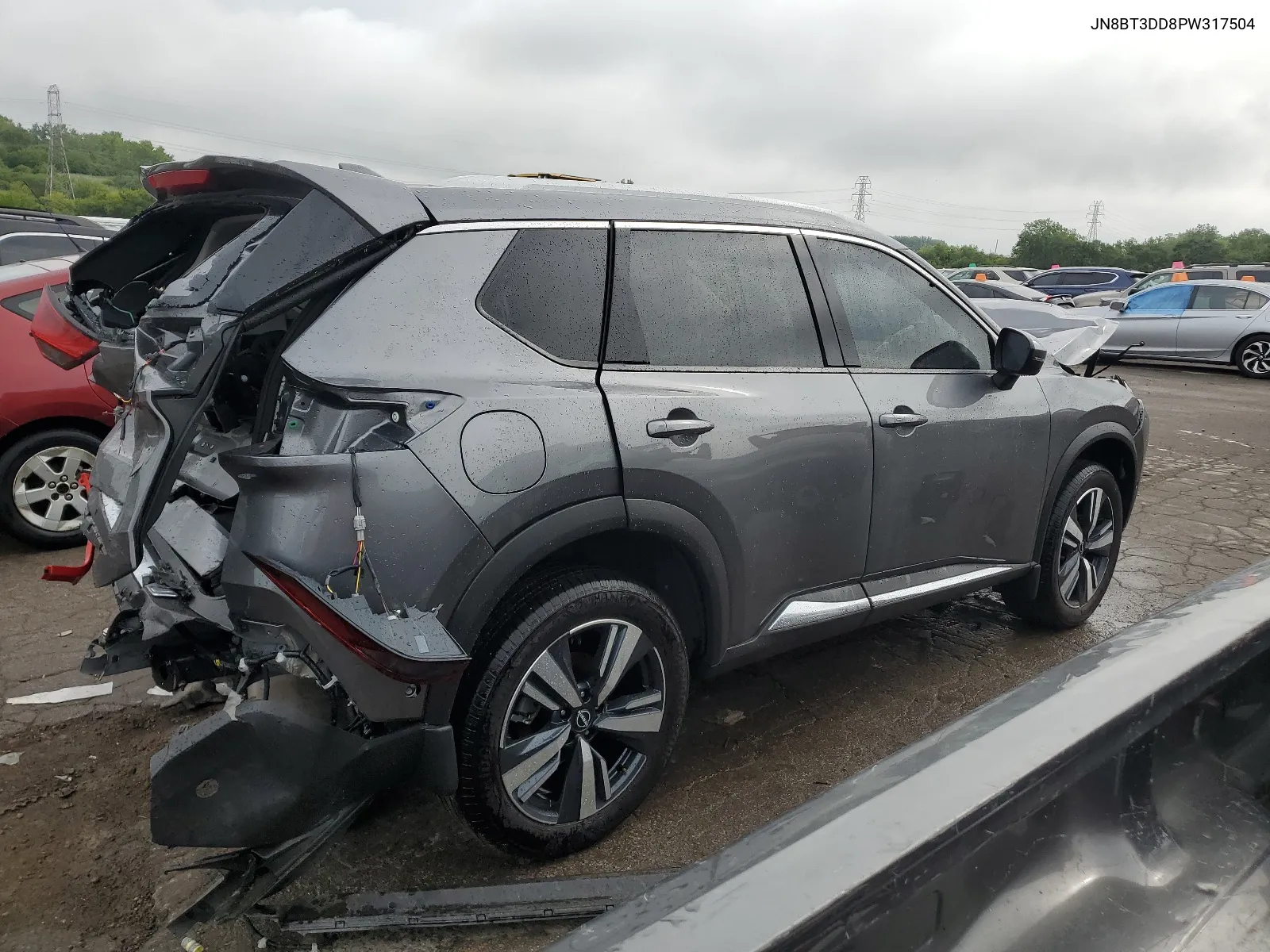 2023 Nissan Rogue Platinum VIN: JN8BT3DD8PW317504 Lot: 65451644