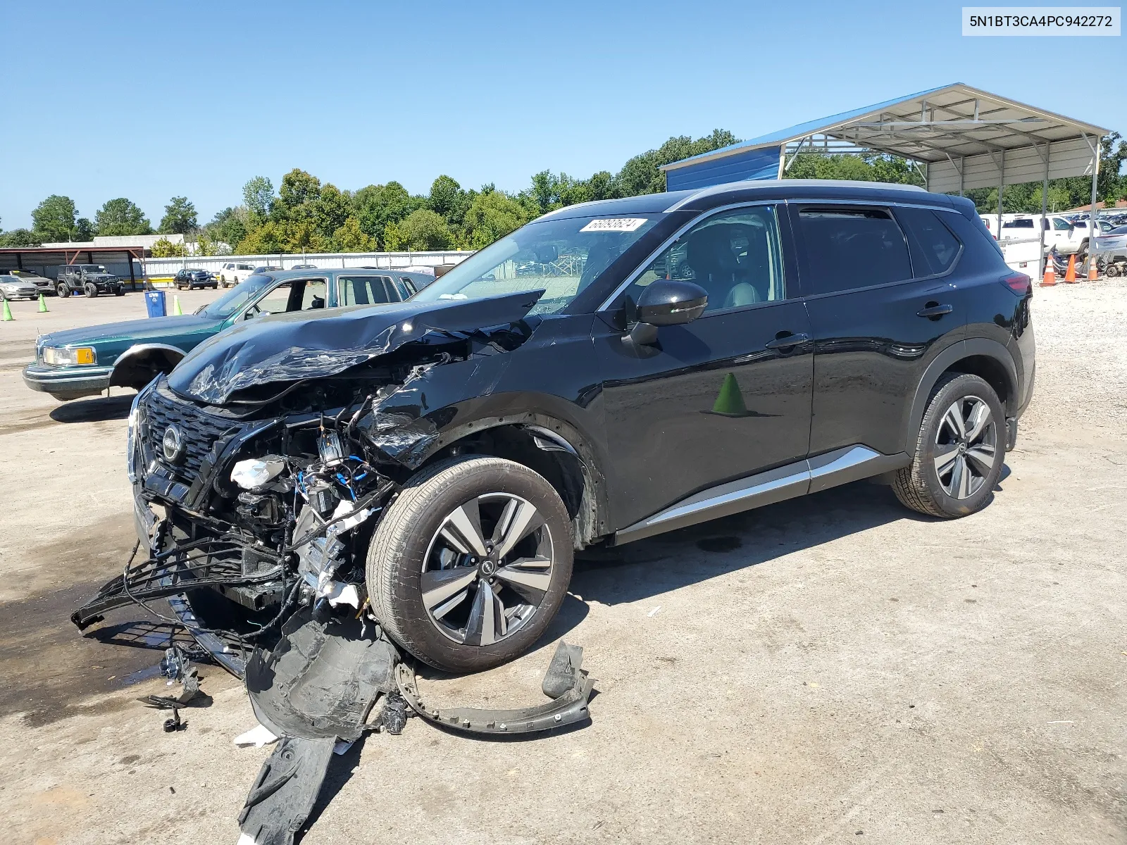 2023 Nissan Rogue Sl VIN: 5N1BT3CA4PC942272 Lot: 66093624