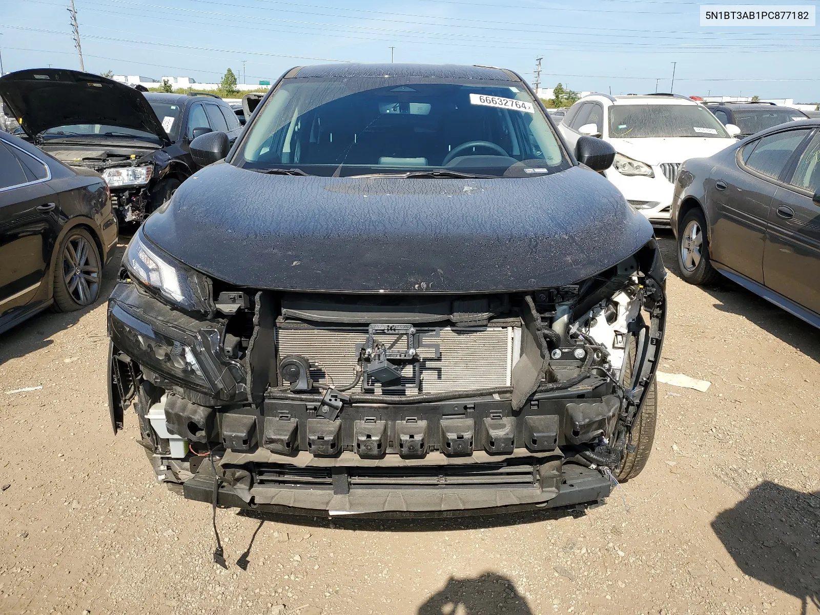 2023 Nissan Rogue S VIN: 5N1BT3AB1PC877182 Lot: 66632764